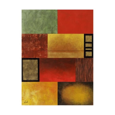 Pablo Esteban 'Bold Gematric Panels 5' Canvas Art,14x19